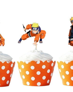 Toppere Naruto  decupate pe contur