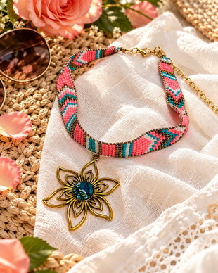Colier boho-chic 02558