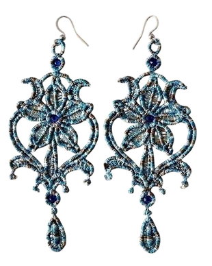 Cercei Chandelier Turcoaz Ocean Degrade