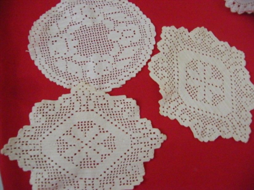 Set 3 mileuri crem bumbac