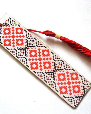 semn de carte cu motiv taditional 52856