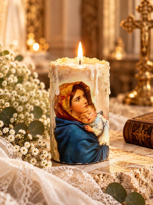 Suport lumanare-religios 02565