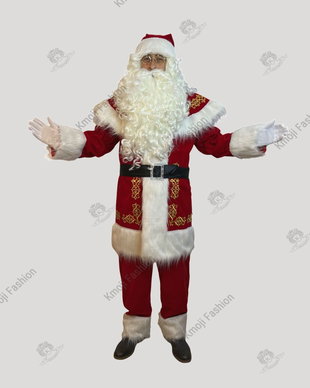 Costum Moș Crăciun Model Premium Adult