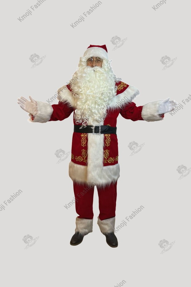 Costum Moș Crăciun Model Premium Adult