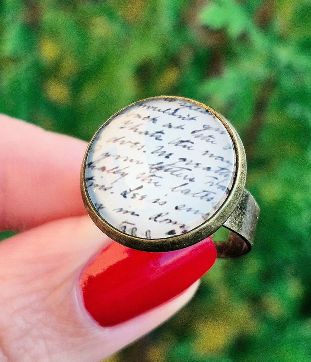 Inel reglabil de inspirație VINTAGE