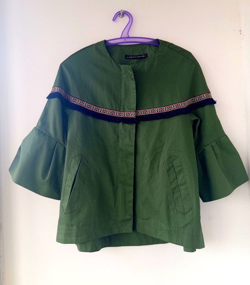 Jacheta retro verde