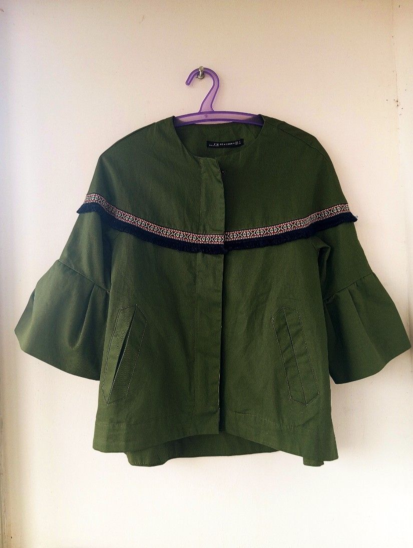 Jacheta retro verde
