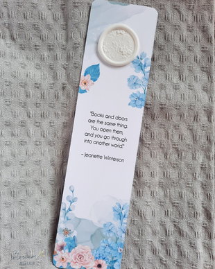 Mărturie nuntă semn de carte cu sigiliu