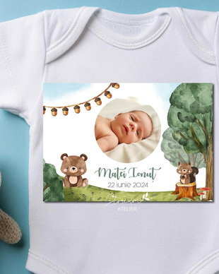 Mărturie magnet botez. Mărturie animăluțe din pădure
