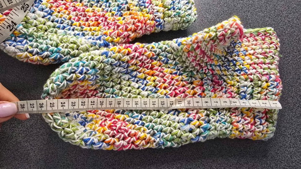 Botosei colorati crosetati