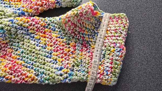 Botosei colorati crosetati