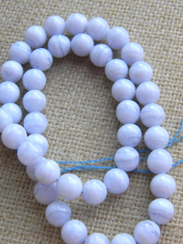 Blue Lace Agat 8 mm (PGA)
