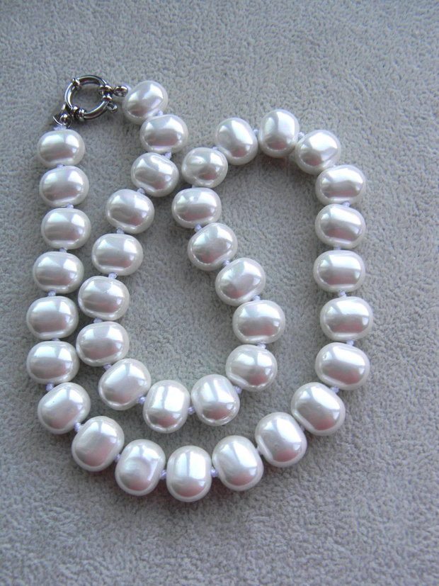 Perle stil Mallorca 13x9 mm (MAL 2)