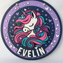 Decoratiune unicorn personalizata cu nume pentru camera copilului