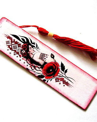 semn de carte cu motiv taditional 52855
