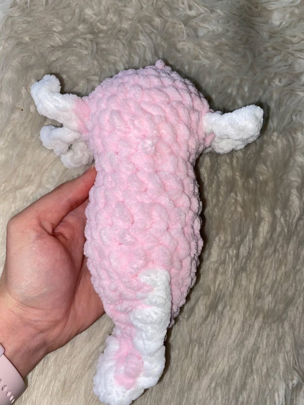 Axolotl handmade crosetat
