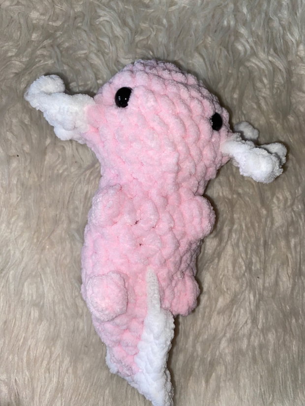 Axolotl handmade crosetat