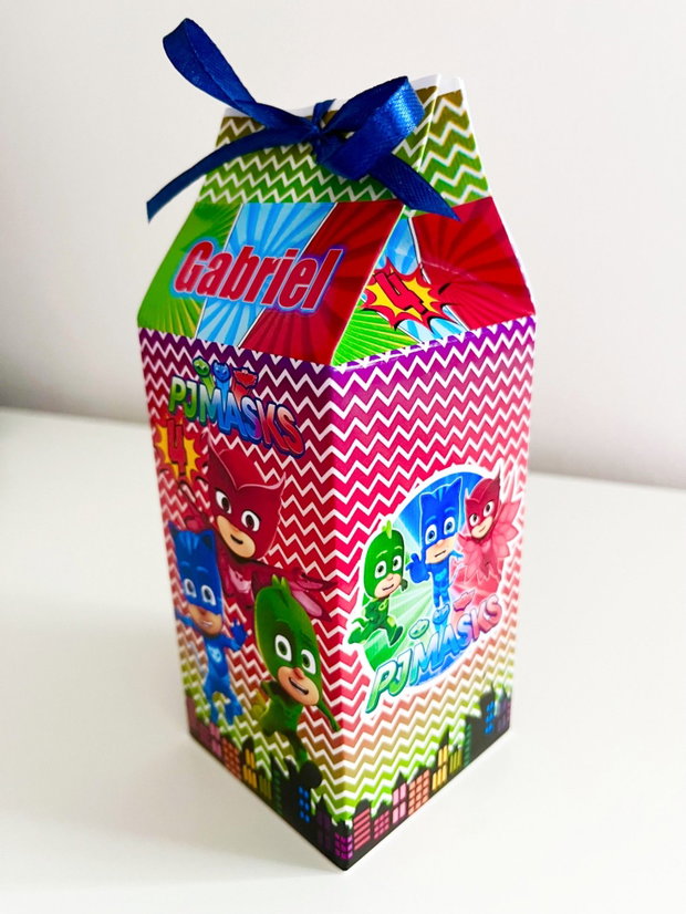 Cutii pentru dulciuri Eroii în Pijamale petreceri aniversare tematice