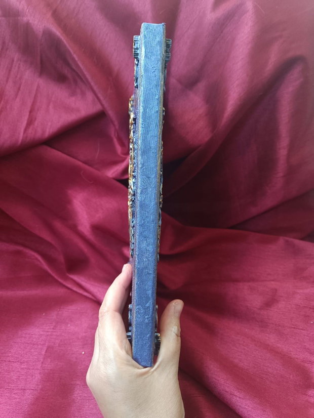 Jurnal handmade B5 Arborele Vieții, stil fantasy