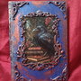 Jurnal handmade B5 cu corb, stil gotic victorian