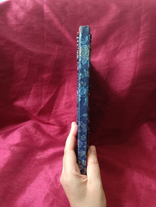 Jurnal handmade B5 cu corb, stil gotic victorian