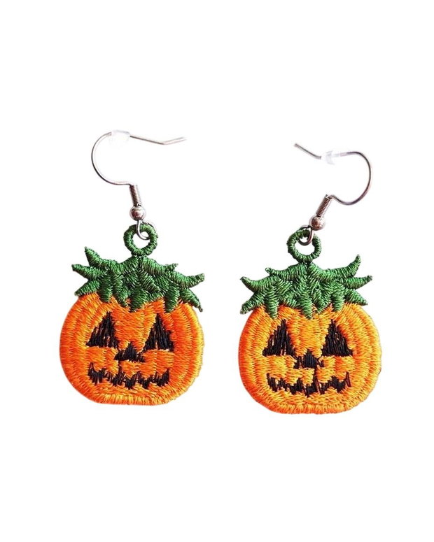 Cercei Dovleac Halloween Cercei Brodați