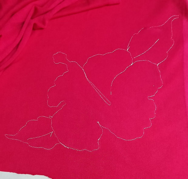 Pulover-rochie cu aplicatii
