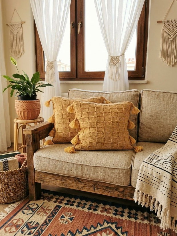 Set fețe pernă decorative