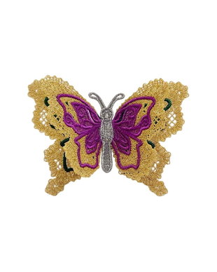 Brosa Fluture Filigran 3D