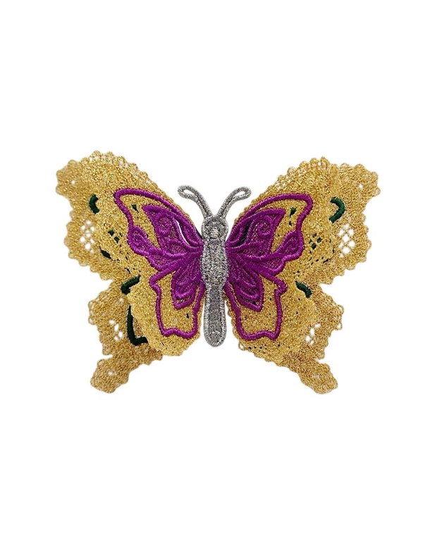 Brosa Fluture Filigran 3D