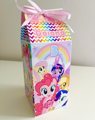 Cutii pentru dulciuri My Little Pony personalizate, aniversări și petreceri