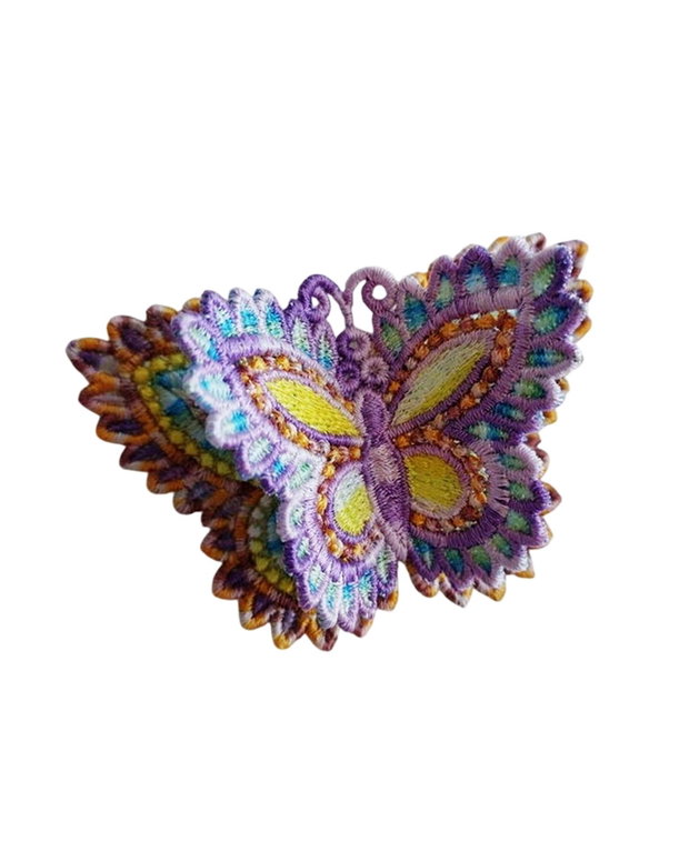 Brosa Fluture Culori Degrade 3D