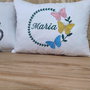 **PERNUTE DECORATIVE BRODATE personalizata cu numele copilului - CADOURI CU SUFLET!**