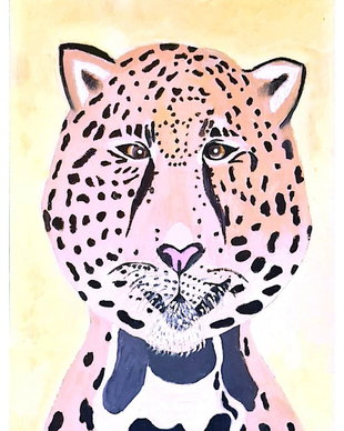 Tablou Copii  Leopardul Prietenos 30x21 cm