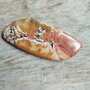 Cabochon jasp, 49x22x5 mm