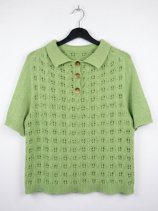 Clara lace polo