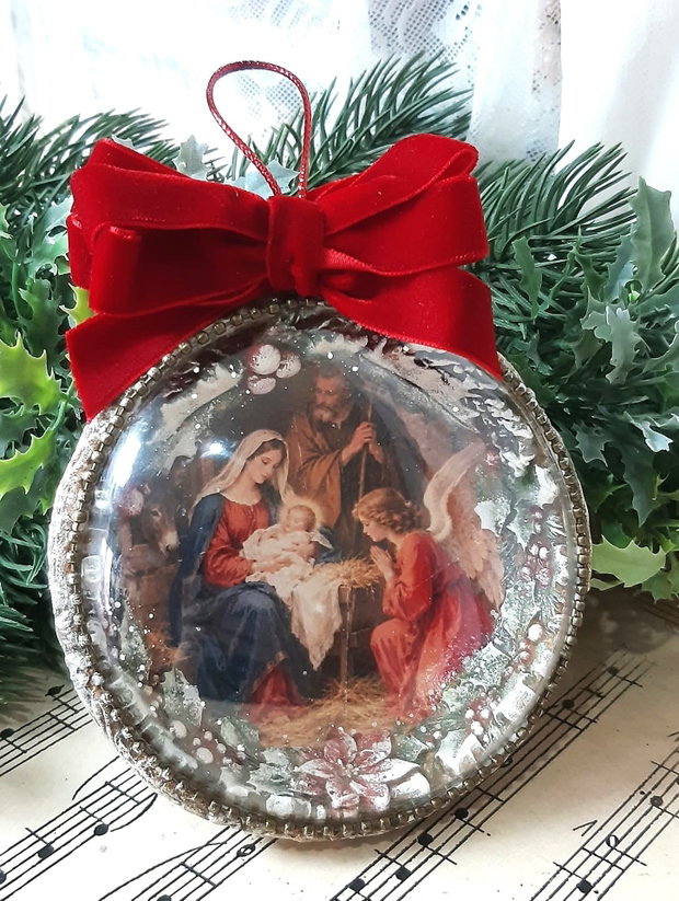 Glob de Crăciun Fereastră spre Betleem
