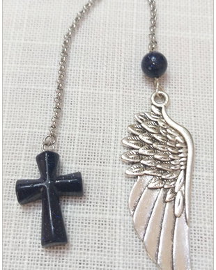 SEMN DE CARTE- CRUCIULITA DE BLUEGOLDSTONE