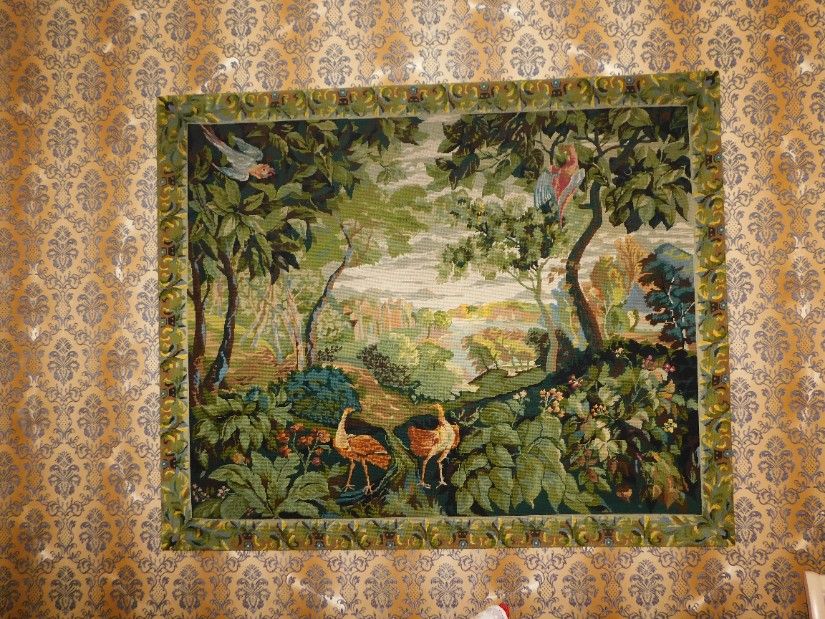 Goblen vintage tip tapiserie, foarte mare , 160 x 130 cm, spectaculos