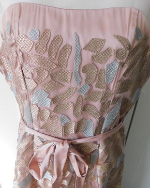 Rochie   spectaculoasa, brocart,  senzationala in realitate, masura  44 - 46