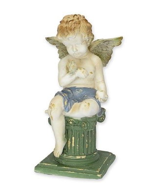 Ingeras asezat-statueta rasini speciale