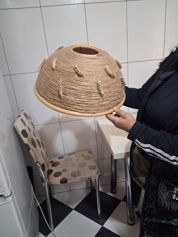 Lampadar rustic