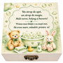Set ingrediente pentru prima baita, set mirodenii pentru baita dupa botez cu nasii, culoare verde pentru fetita