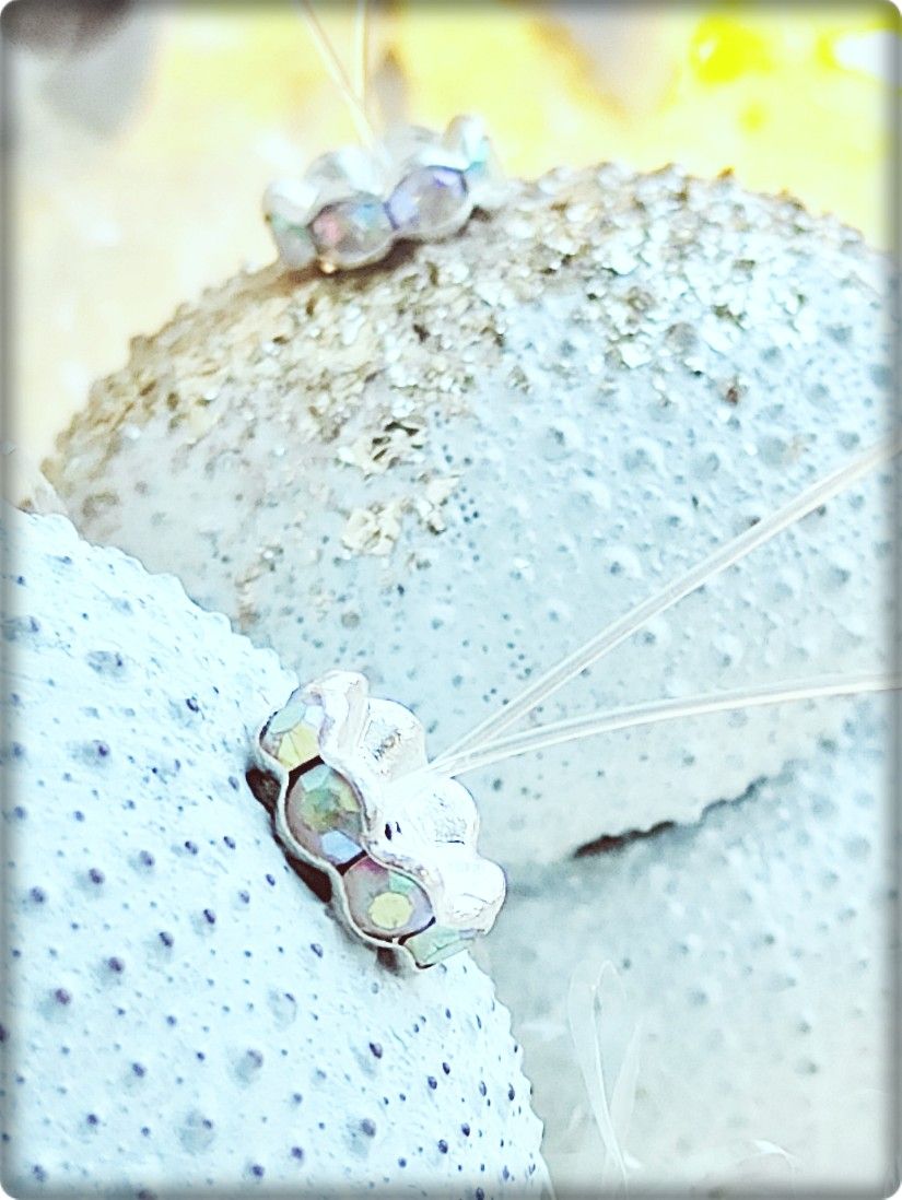 Decorațiuni brad de Crăciun din arici de mare naturali, ornamente handmade personalizate
