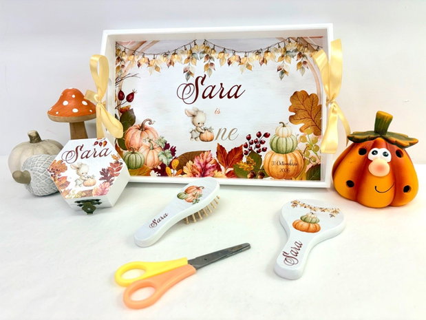 Tavita mot personalizata 1 anisor - Lovely Pumpkin