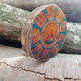 Lemn cu coajă-icoană Pantocrator