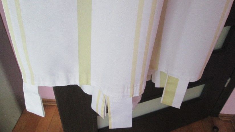 2 draperii albe elegante
