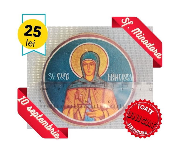 ICOANĂ Sf.Minodora-cu coajă