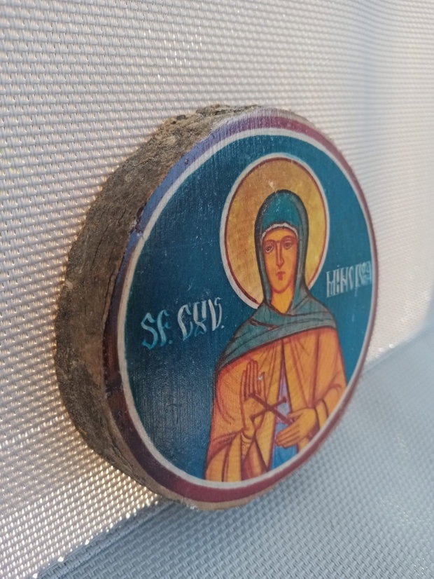 ICOANĂ Sf.Minodora-cu coajă