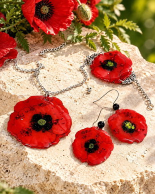 Bijuterii set -maci 00667